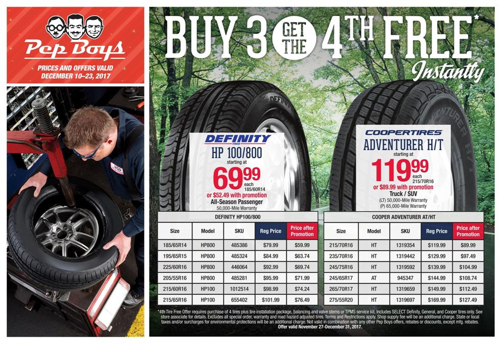 Pep Boys Green Monday 2018 Ads Deals And Sales